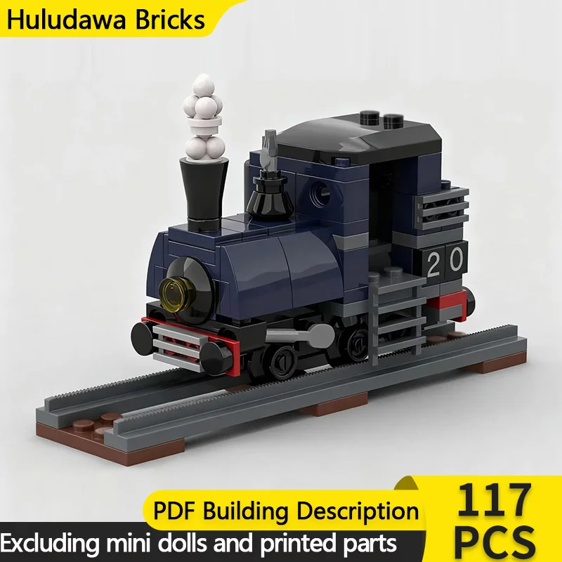 

Модель городского автомобиля MOC, строительные кирпичи NG Class 4, 0-4-2ST, мопс, локомотив, модульная технология, подарки, праздник, сборка, детский игрушечный костюм