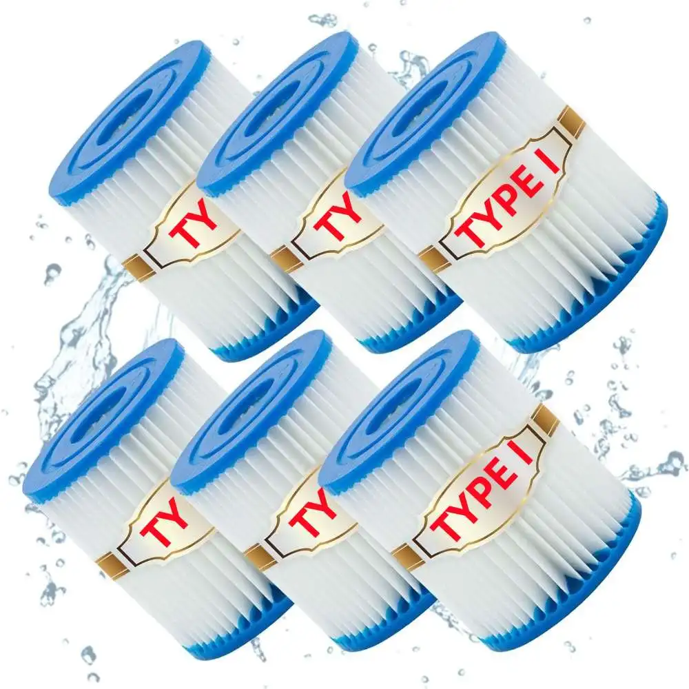 Filtro Tipo I para Bestway, Cartucho de Filtro 58093, Filtro para Piscina Flowclear 58381/58511e, Filtro para Jacuzzi Summer Waves 300/330 Gal/H