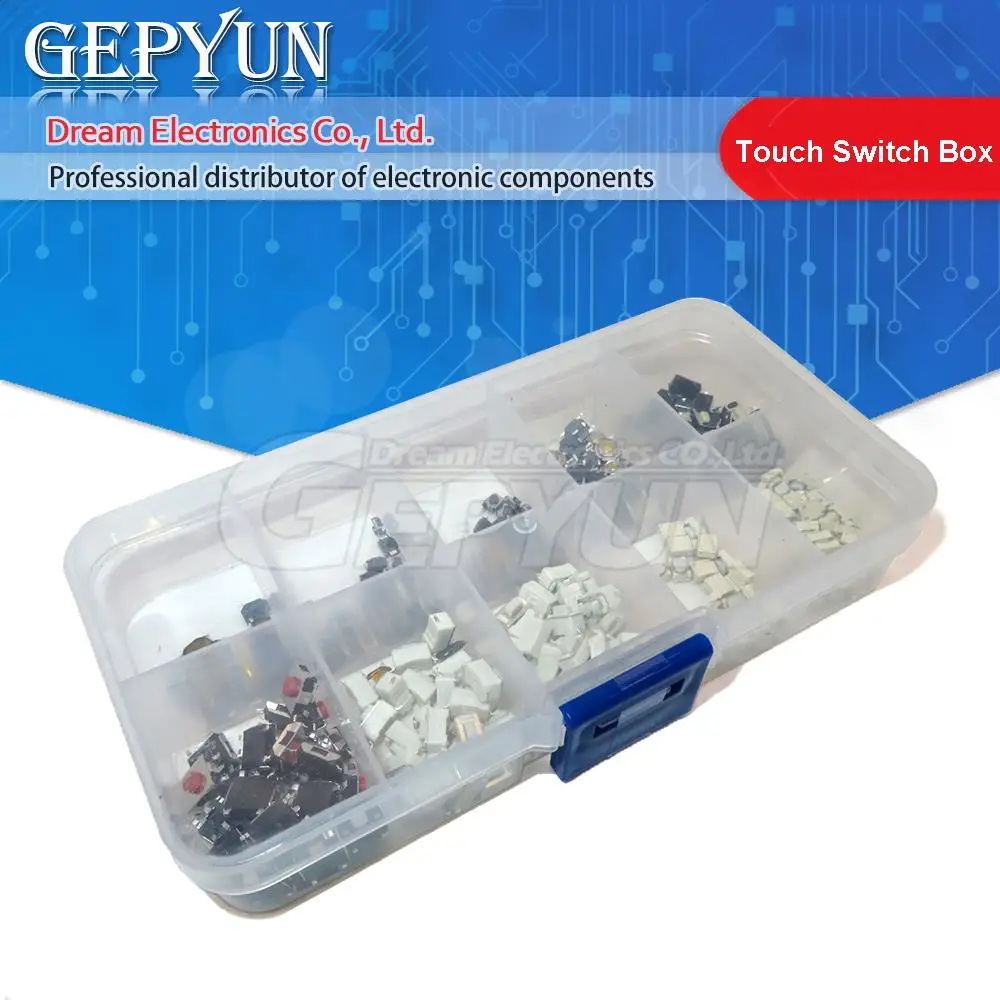 

250 шт./лот тактильный кнопочный сенсорный переключатель, кнопка дистанционного управления, микропереключатель, 10 значений x 25 шт., комплект для автомобильного пульта дистанционного управления