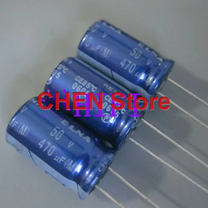 

20PCS/lot original ELNA RE3 50V470UF 12.5X20MM 85C 470UF 50V electrolytic capacitor free shipping