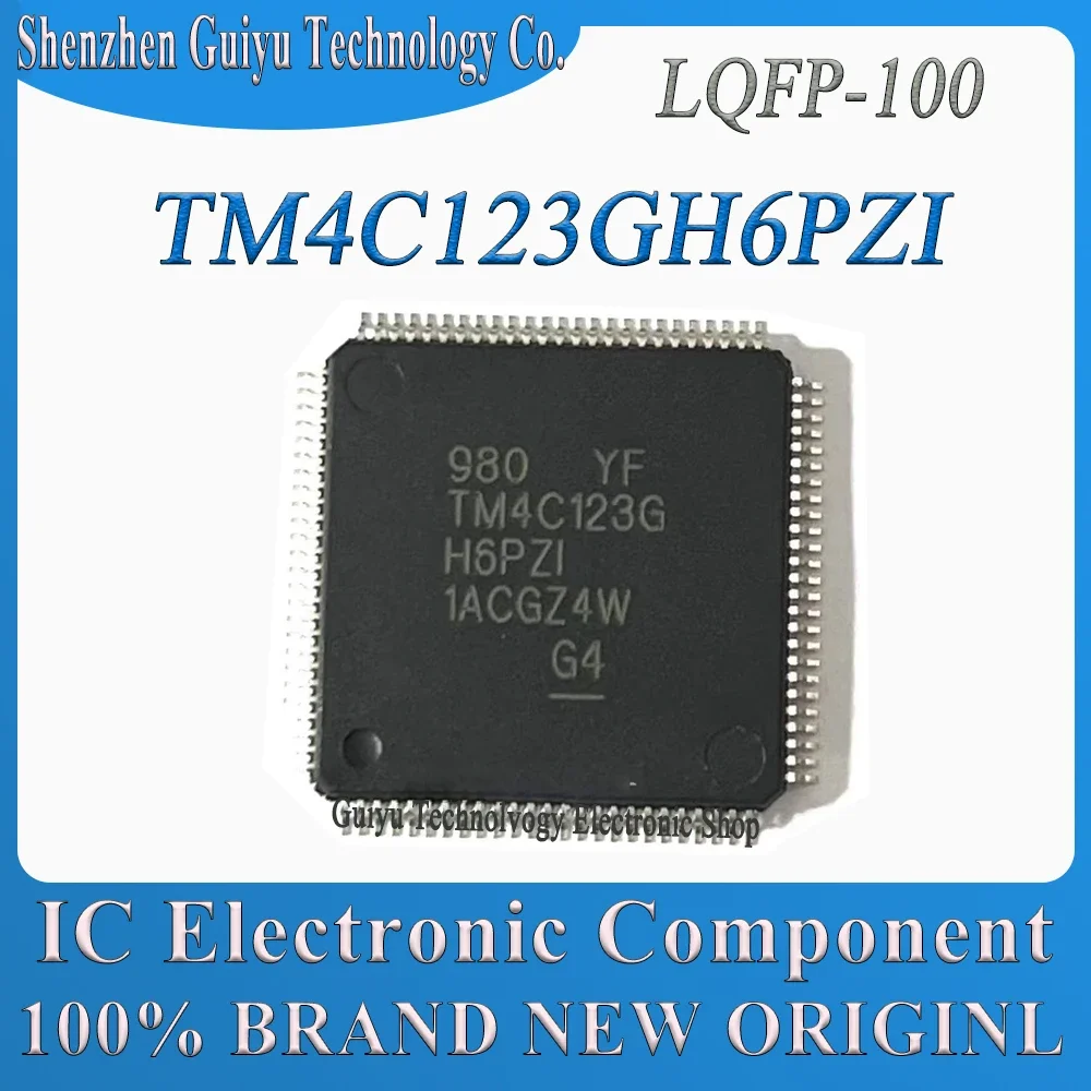 TM4C123GH6PZI TM4C123GH6P TM4C123GH6 TM4C123GH TM4C123G TM4C123 TM4C TM LQFP-100 IC MCU ชิป