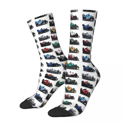 Y2K All Cars 2022 F1 Formula 1 Socks Male Mens Women Winter Stockings Printed