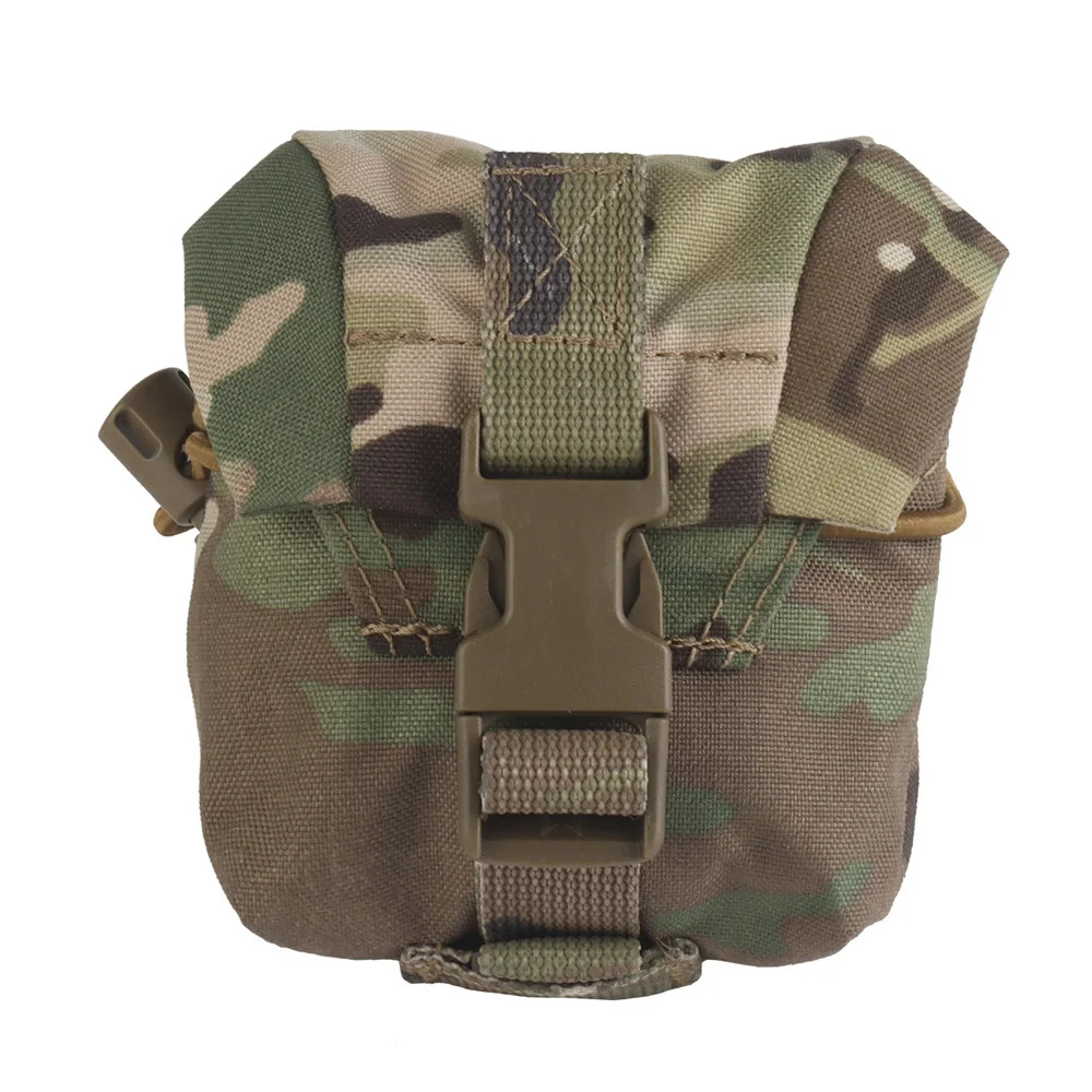 

Tactical MOLLE Frag Grenade Pouch/12 GA Magazine Pouches/Handcuffs Bag/ Multi-Purpose Outdoor Utility Storage Pouch