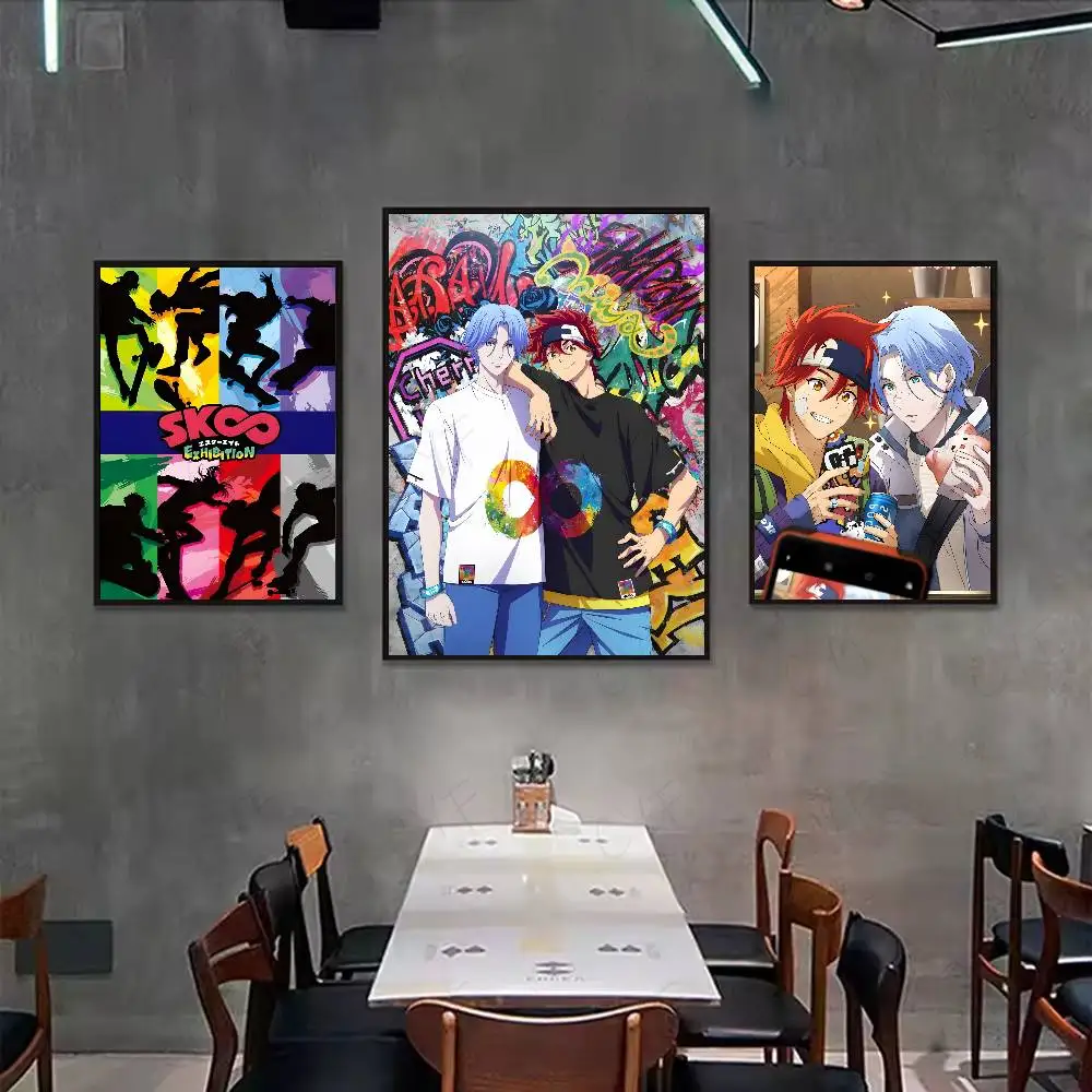 Anime Cool Boy S-Sk8 The Infinity Poster art sticky wall waterproof home living room bar aesthetic decoration