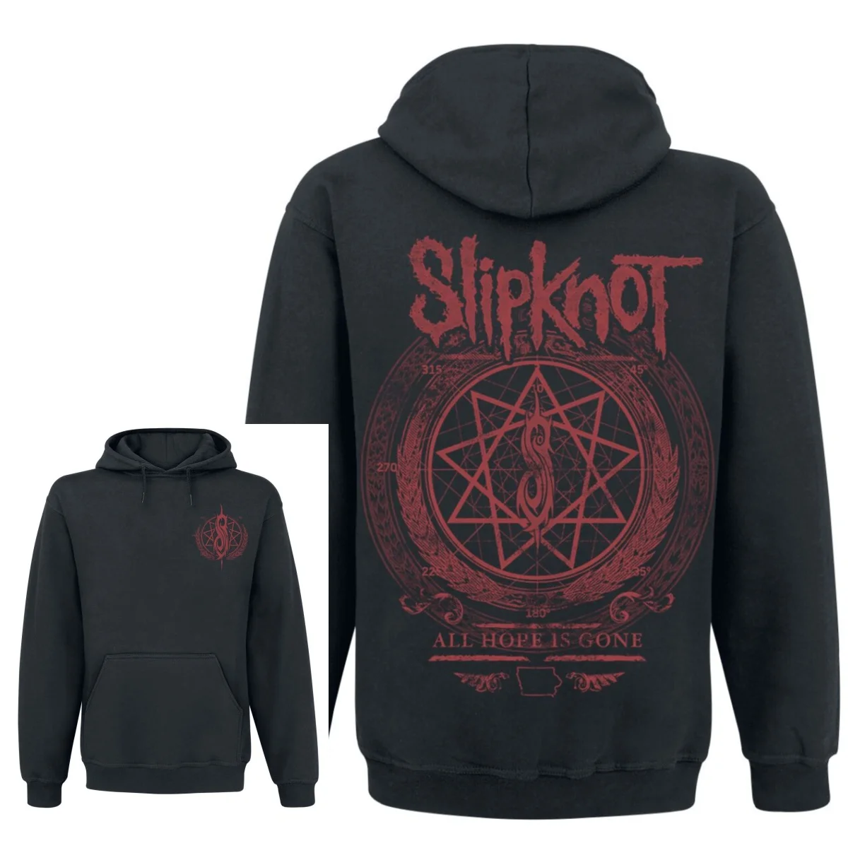 2026 Slipknot Hoodies Band-Print Hoodie im Retro-Stil für Herren und Damen, Herbst- und Winter-Hoodie – Detail 7