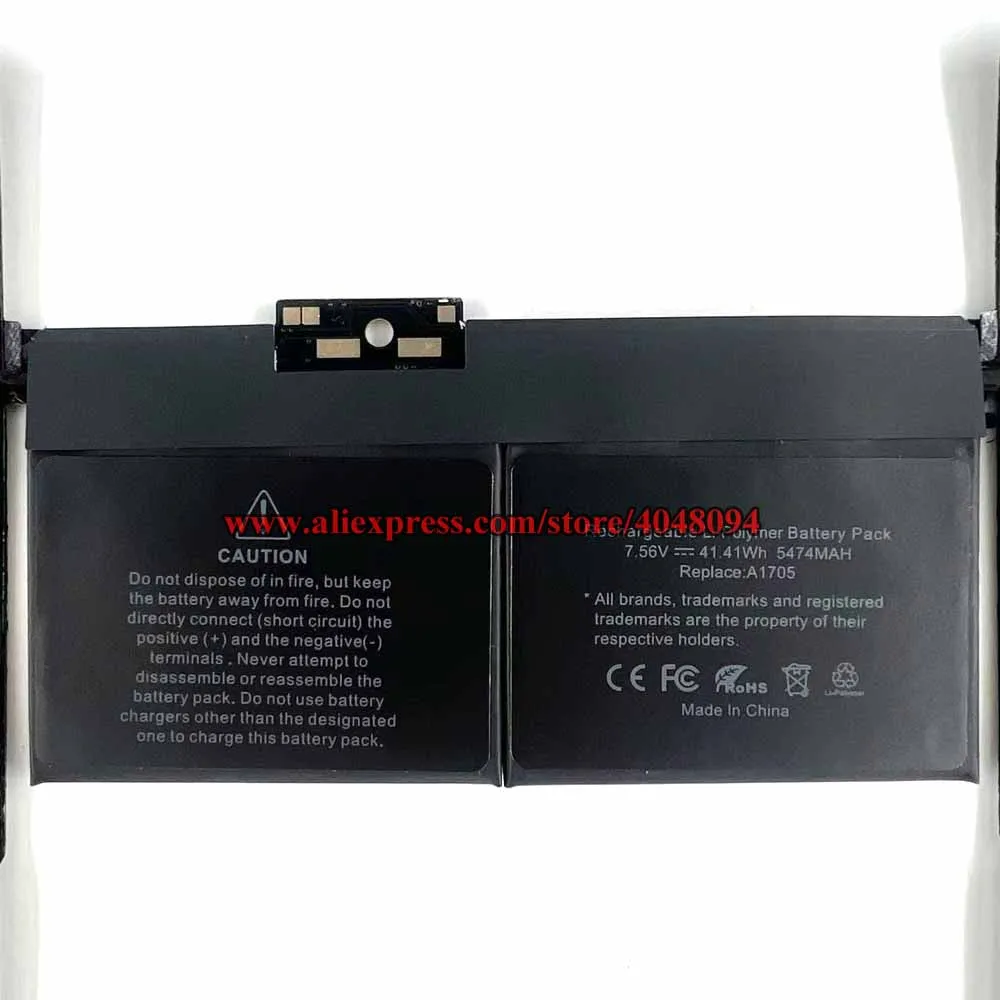 A1705 Battery For Apple macbook pro 12\'\' A1534 2016 year Free Tools