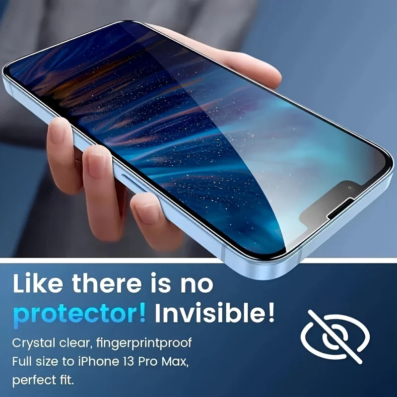 5 قطعة الزجاج المقسى آيفون 16 15 14 13 12 11 برو ماكس زائد 16e حامي الشاشة آيفون 17 برو ماكس 17Air XR XS ماكس الزجاج