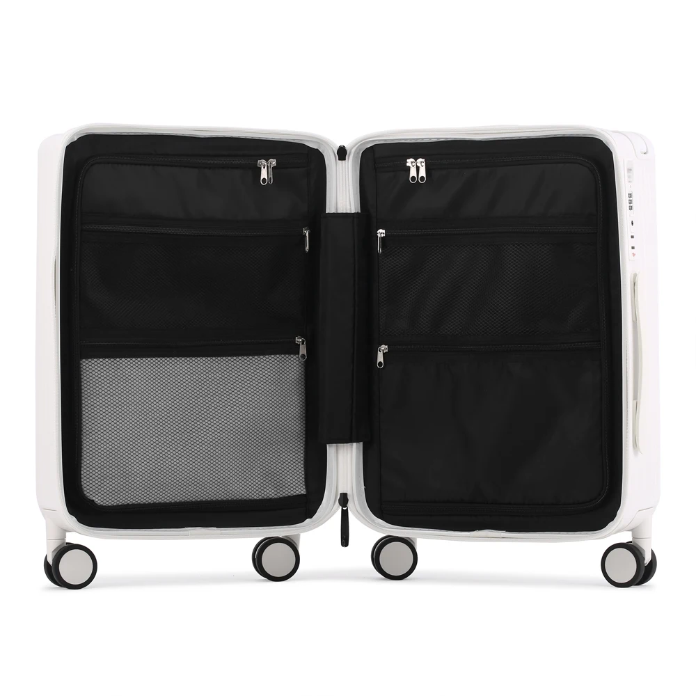 Manufactory PC  Travel Trolley Case Durable Men Combination Case Small Size Boarding Case Luggage Suitcase with USB