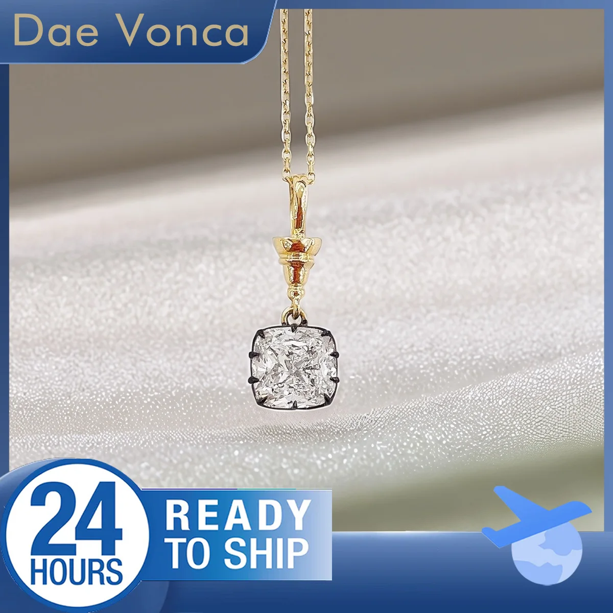 Cushion Cut Lab Gro… - image