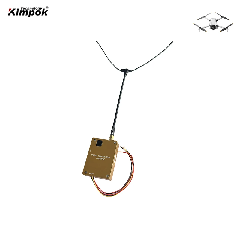 800Mhz 4W Fpv Vtx Vrx 800m جهاز إرسال الفيديو طويل المدى نقل الصور