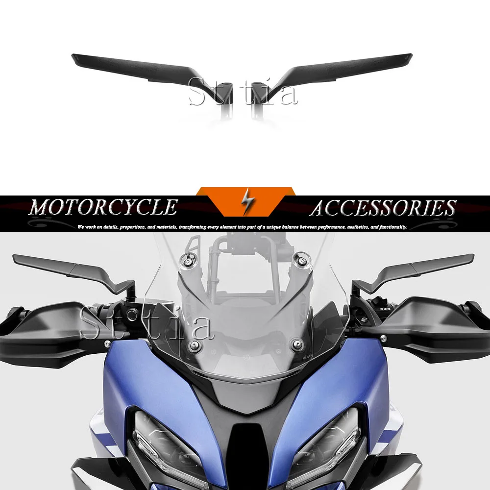 

New Motorcycle Accessories Side-Mirror For BMW S1000R s1000r S1000XR S 1000XR 2020-2025 Wind Wing Side Rearview Reversing Mirror
