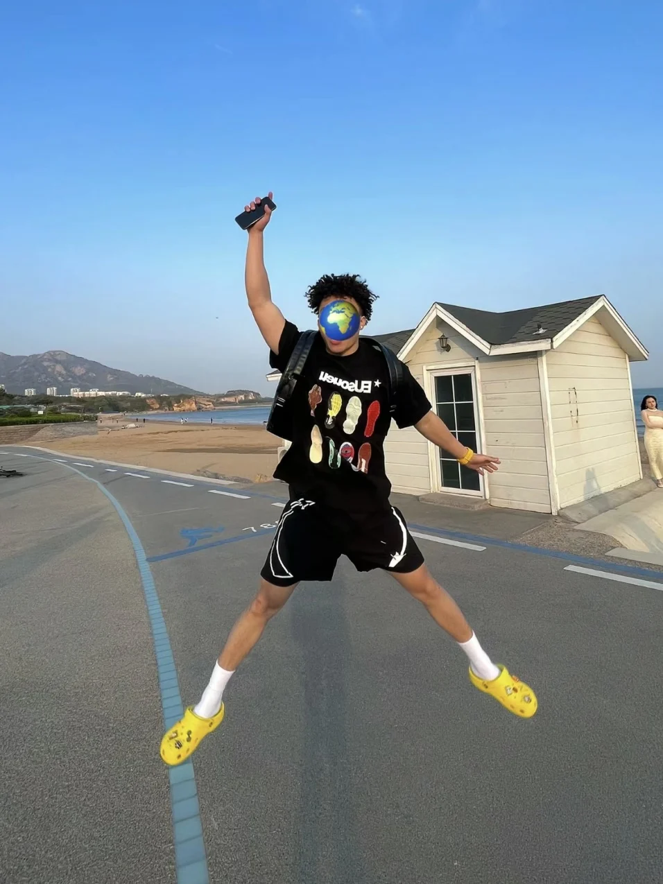 

Мужские брюки до колена в американском стиле ретро серии Tai Chi, повседневные свободные летние кварцевые брюки, молодежная повседневная одежда Vitali