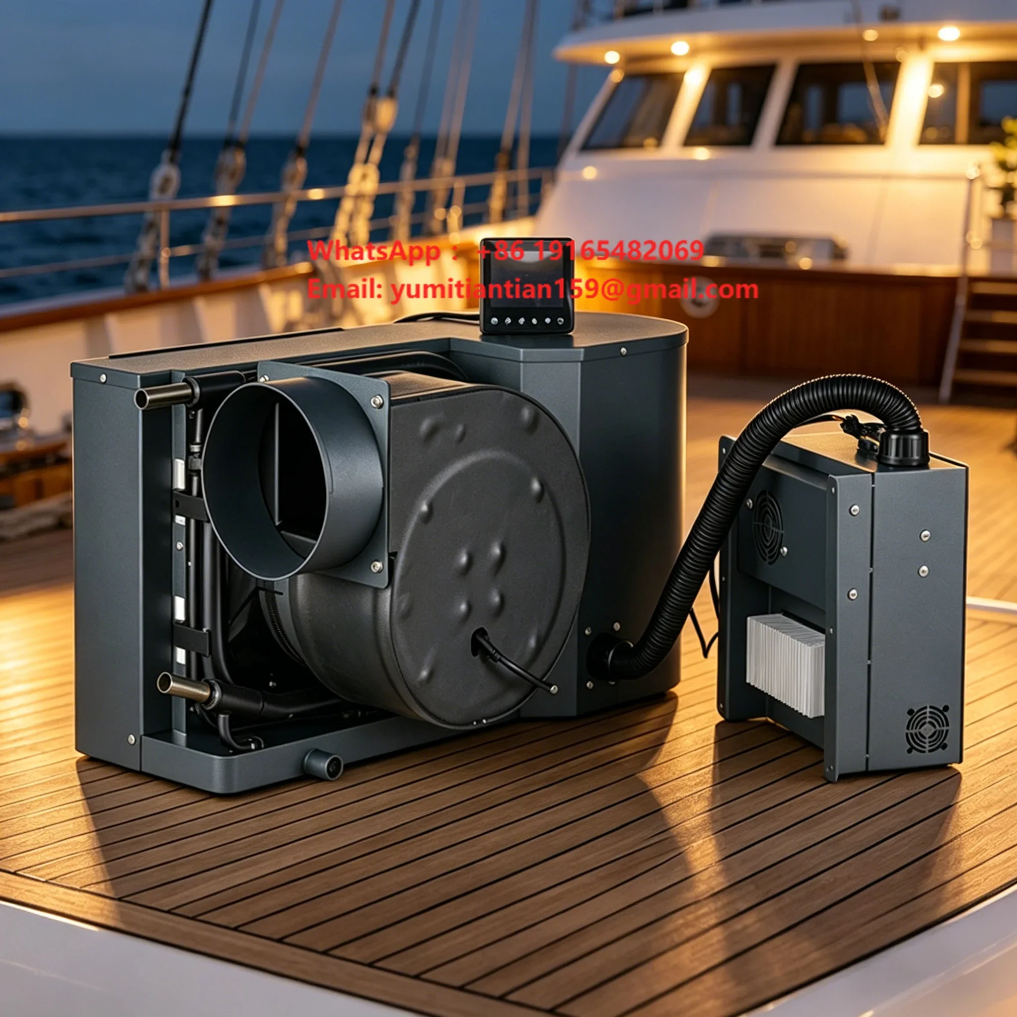 Expert Engineering Professional Supply Multi Zone Modular Marine Air Handling Unit R134a Brushless Motor Floor Standing Luxury