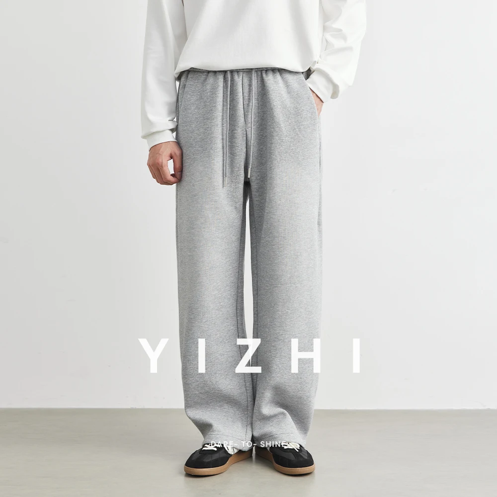

American Style Men's Loose Straight Leg Sports Pants Spring Autumn Trendy New Casual Trousers Comfortable Fit Fashionable