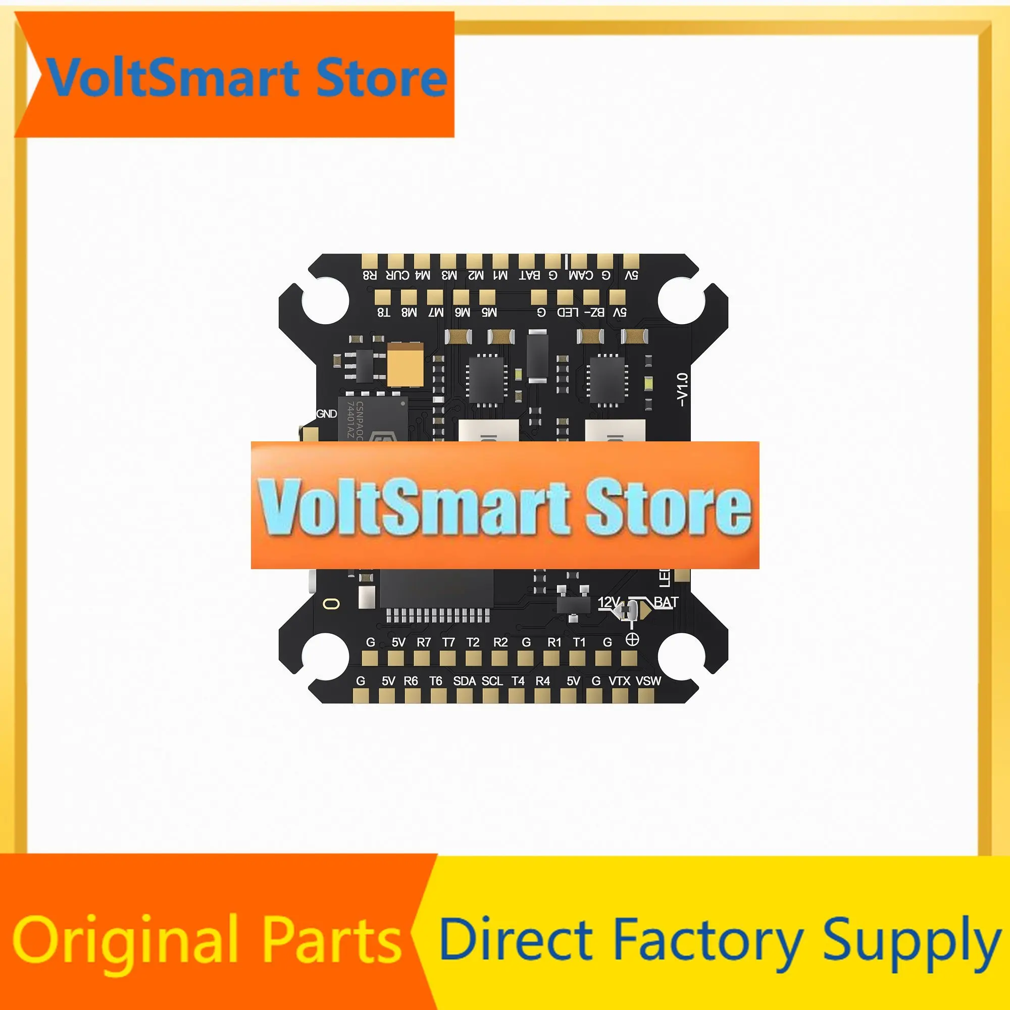 VoltSGEPRC TAKER H743 BT Flight Controller For RC Plane Electronic Chip Accessories With H65_8S_32Bit 65A 4IN1 ESC