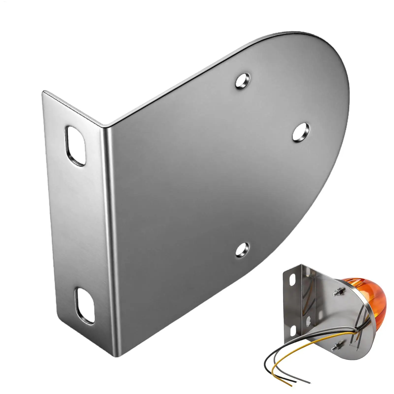 

Кронштейны для светодиодных ламп с отверстиями, защищенные от атмосферных воздействий, держатели для ламп для автомобилей, грузовиков, седанов, фургонов, прицепов