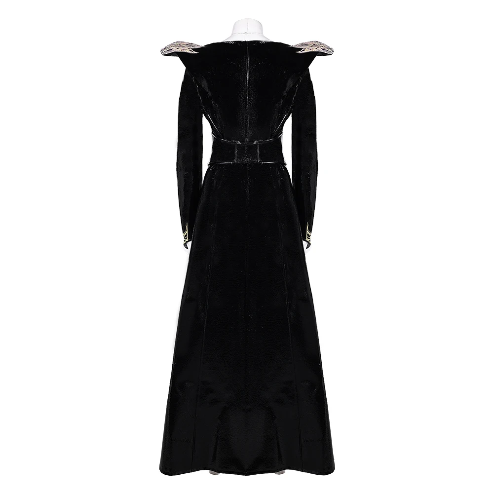 Rhaenys Cosplay Fantasia Kostüm Verkleidung für erwachsene Frauen Kleid Gürtel Halskette Krone weibliche Outfits Halloween Karneval Kleidung