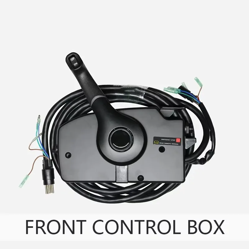 New Side Mounted Mer-cury Outboard Engine Throttle Remote Control Box 10Pin 7 Core Power Trim Switch
