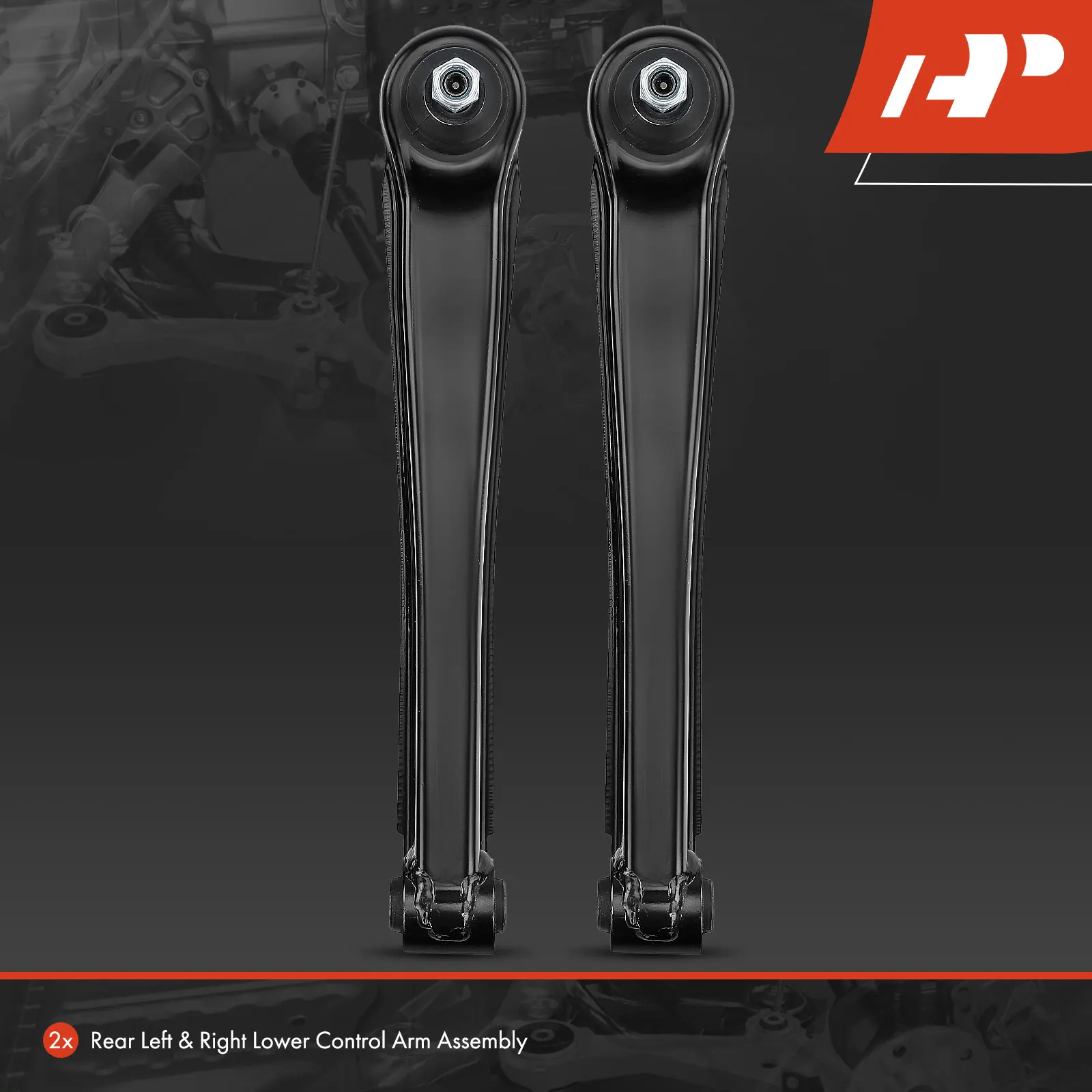 A-Premium 2x Complete Arm with Ball Joint for Hyundai Sonata 1999-2005 XG300 2001 XG350 2002-2005 Kia Optima 2001-2006