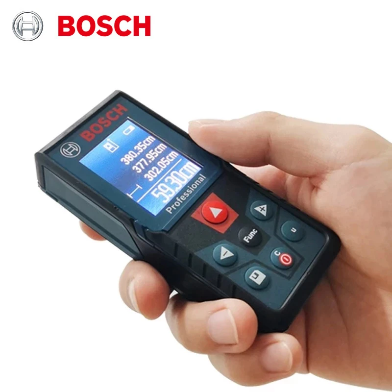 Bosch GLM 400 Handheld Infrared Laser Rangefinder 40m Distance Meter Laser Tape Measure Color Screen