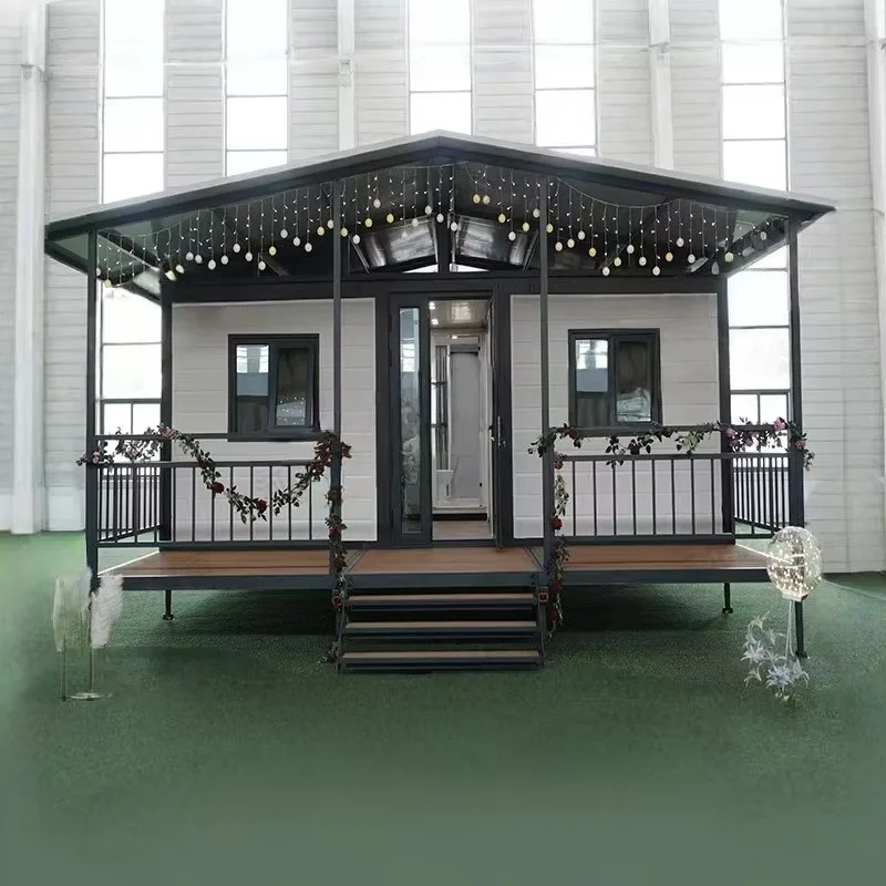 Premium Foldable Container House CE Certified Prefabricated Modular Home for Hotel Resorts