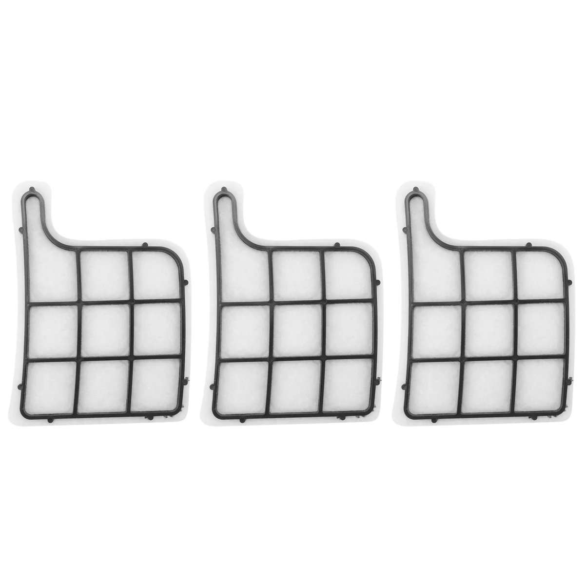 New Tech 3 pezzi Filtro di protezione motore Filtro di protezione adatto per Kobold VK 135 e 136