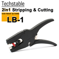 Techstable LB-1 FS-D3 Self-Adjusting Insulation Pliers Wire Stripper 0.03-10mm2 Cutter Cable Scissors Wire Stripper Tool