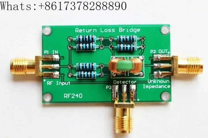 Return Loss Bridge 1-500MHz SMA Interface for Return Loss Bridge Module