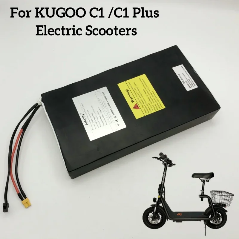 13s4p 48V สกู๊ตเตอร์แบตเตอรี่ 14000mAh Kugoo สกู๊ตเตอร์ไฟฟ้าแบตเตอรี่ Kugoo C1 +