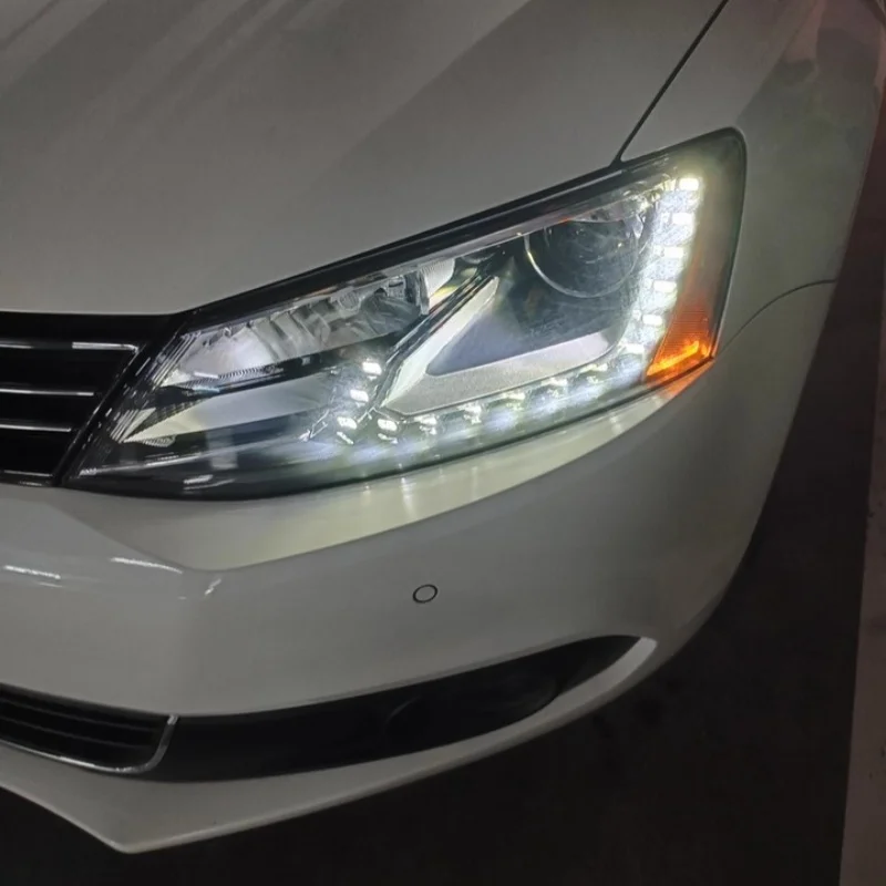 

Car LED Headlight Assembly for Volkswagen vw Sagitar jetta 19-25 Modified Xenon Front Lamp Turn signal