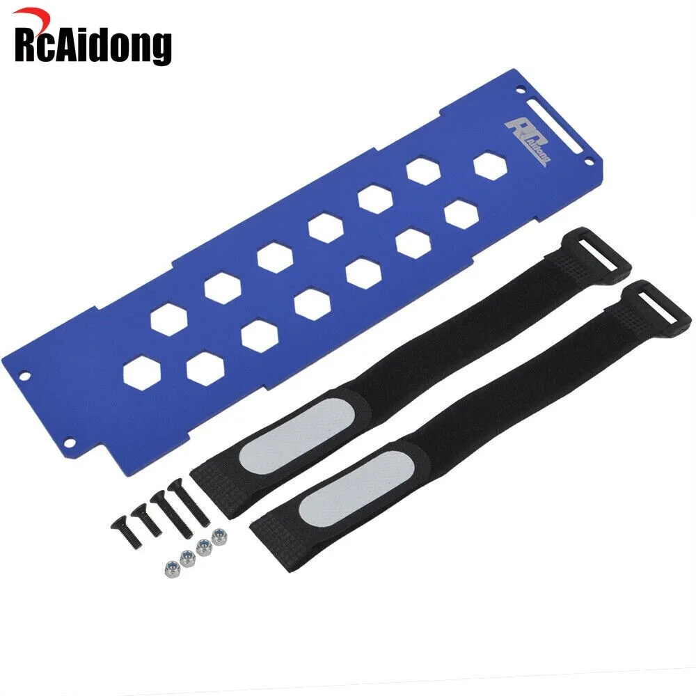 1/10 RC Aluminum Alloy Battery Trays for Traxxas Ford Fiesta ST Rally BL-2s / ST Rally VXL Slash 4x4 Ultimate #7422