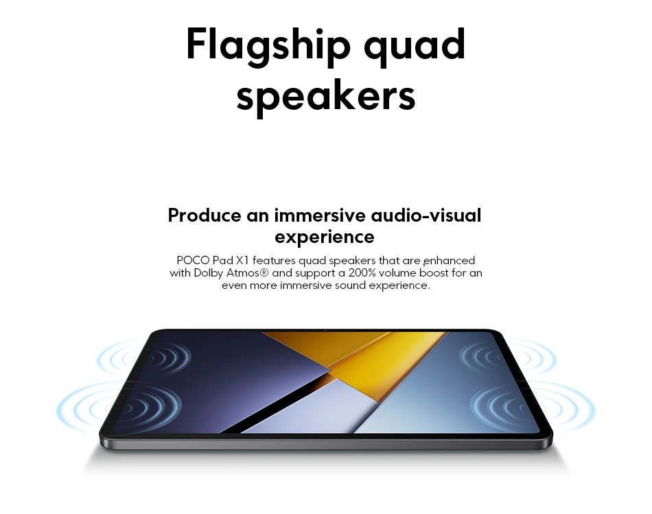 世界初公開】POCO PAD X1 グローバル版 タブレット 11.2インチ 3.2K