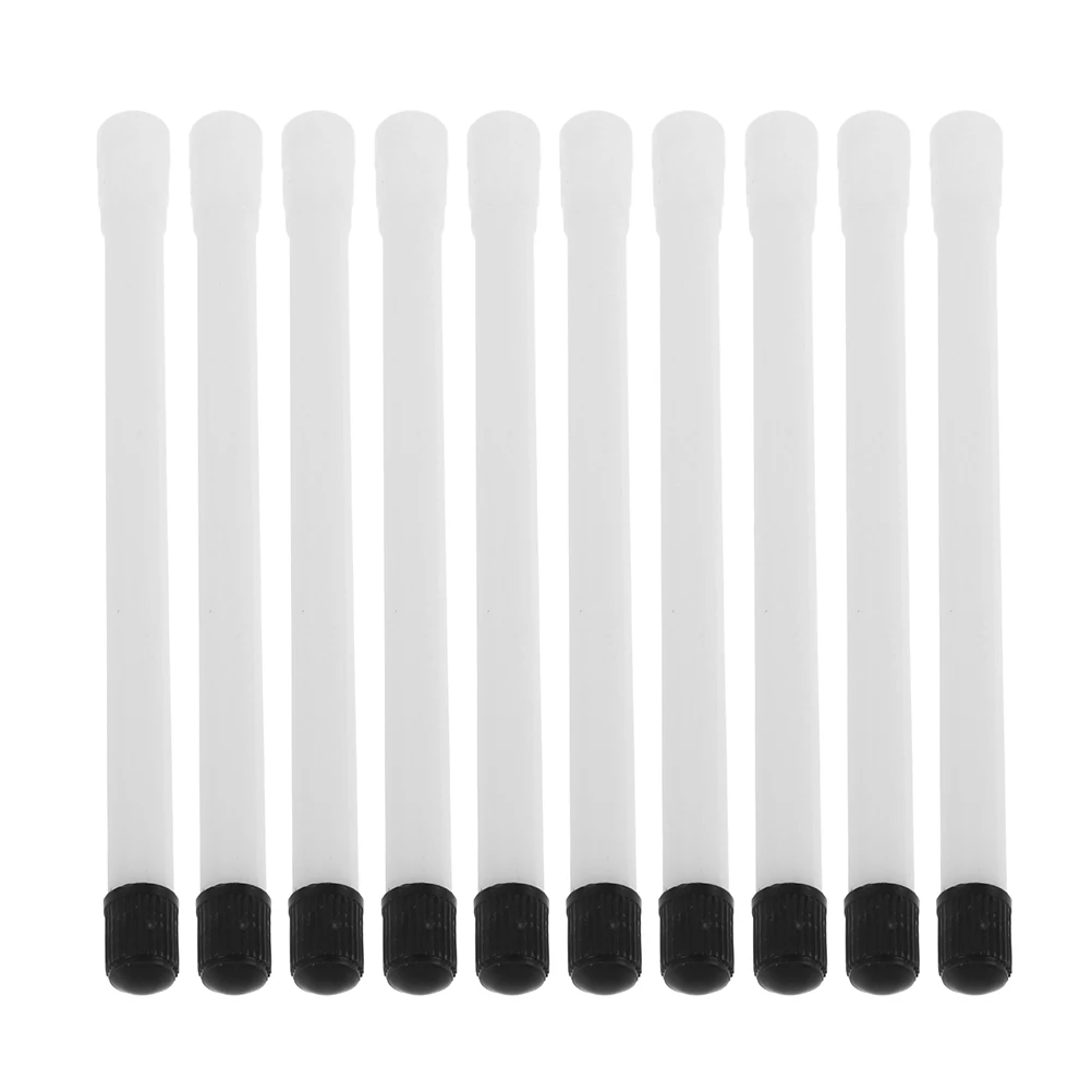 

10 Pcs Valve Extension Rod for Spring Adapters Bicycle Nozzle Steam Electric Scooter Tire Fitting Bike Small Plastic Extender