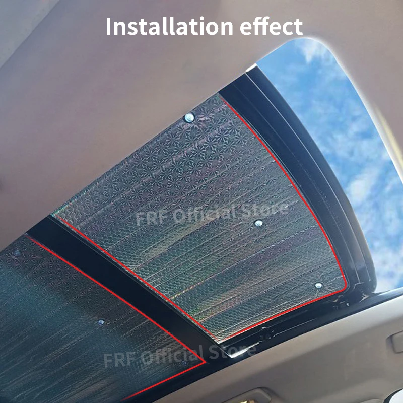 for Hyundai Sonata YF LF DN8 2010~2023 2020 2019 2018 2016 2014 2012 Sunroof Sunshade Roof Sunscreen Heat Insulation Windscreen