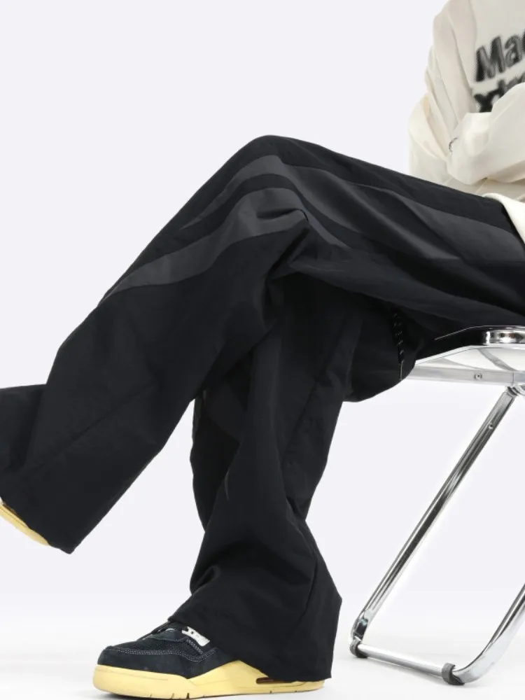 

Мужские свободные брюки прямого кроя, осенняя новинка, цветные, для альпинизма, в стиле милитари, повседневные, в пол