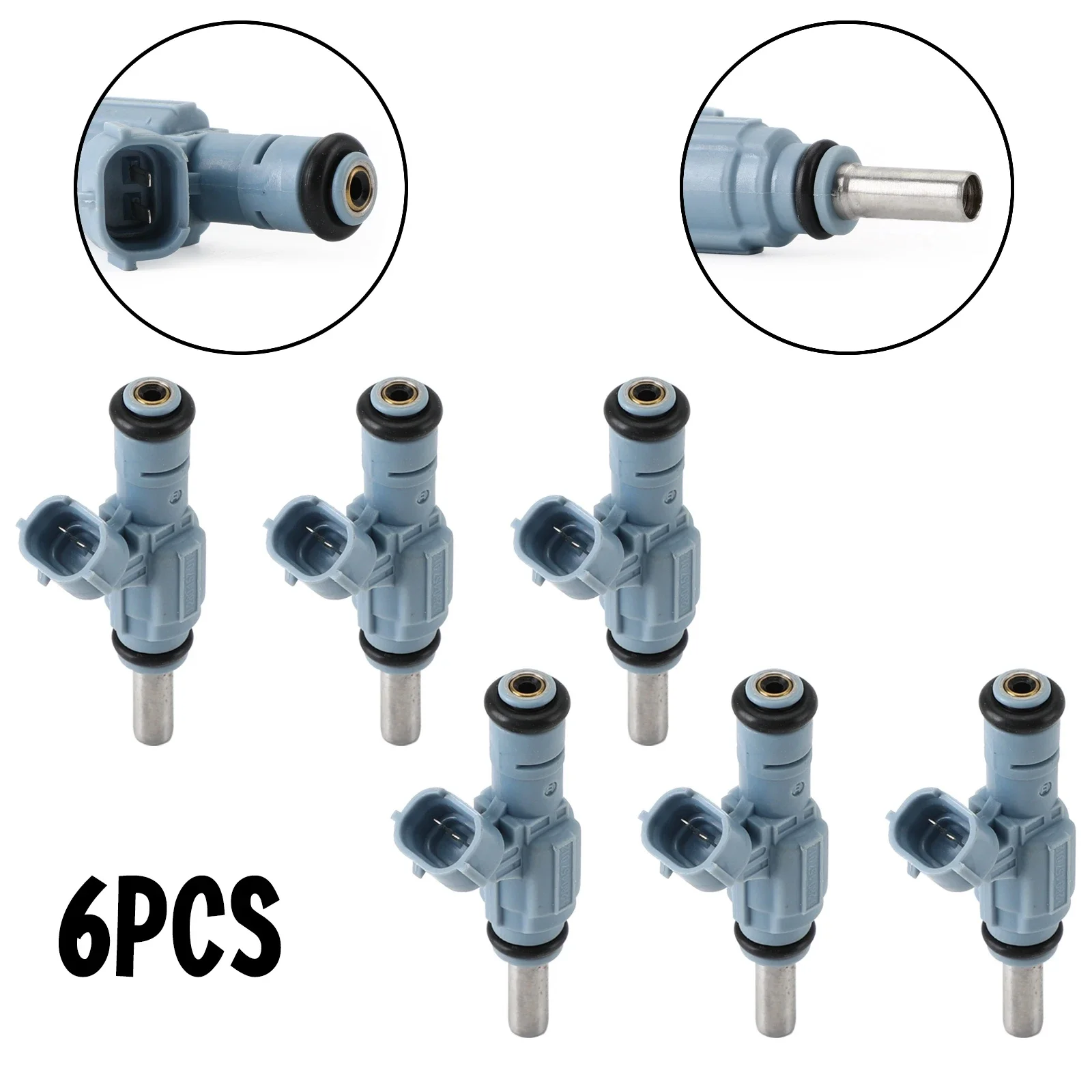 

Artudatech 6Pcs Fuel Injectors 0280157012 Fit For Audi Volkswagen TT Touareg 2004-2006 3.2LCar Accessories