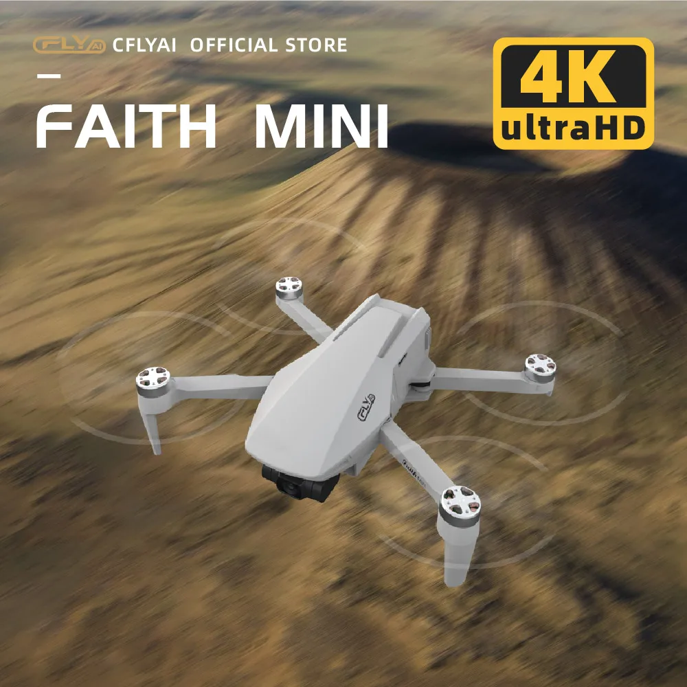 CFLY Faith MINI / Faith mini2 Drone 4K 3-Axis Gimbal Professional Camera 26 Mins Flight Time 3km Video Transmission Drones