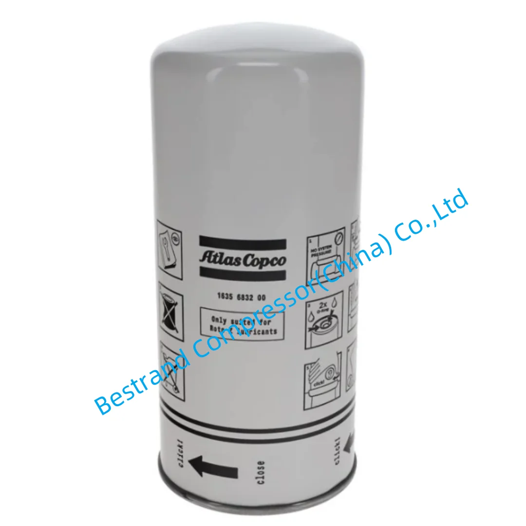 Atlas copco spare parts 1630683200 OIL FILTER BAYONET FOR OIL FREE COMPRESSORS