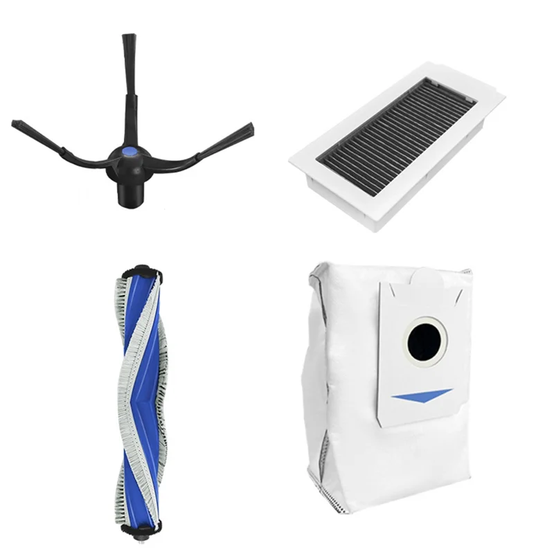 

ABBN-For ECOVACS DEEBOOT X5 OMNI / X5 PRO Robot Vacuum Cleaner Main Side Brush Hepa Filter Mop Cloth Dust Bags Accessories