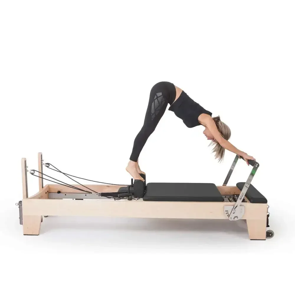 XDSOak Wooden Body Building Home Fitness Equipment Custom Exercises Gym Pilates Reformer