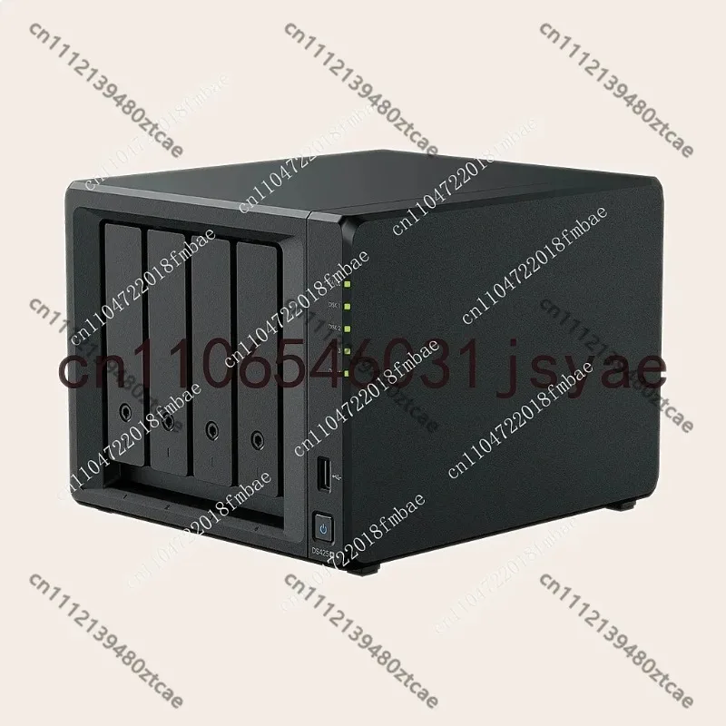 4-Bay NAS Enclosure Diskless 2GB DDR4 J4125 2.5GbE Home Server Support M.2 NVMe SSD 2025 New