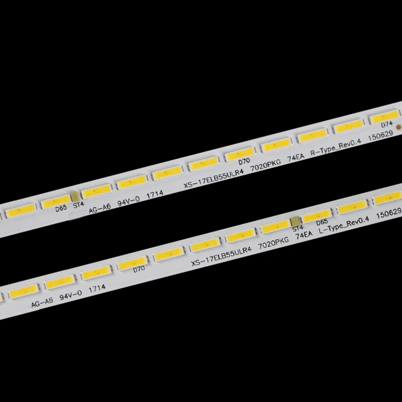 Imagem -03 - Led tv Backlight Strip 1714 17elb55ulr4 7020pkg 74ea