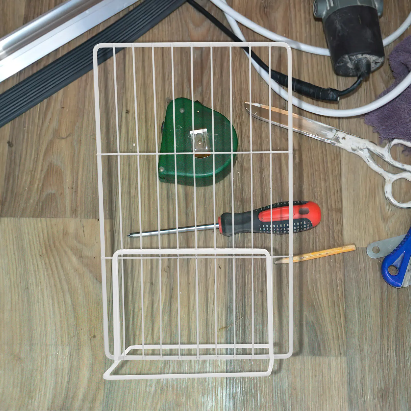 Freezer Wire Storage Separators Metal Chest Freezer Organizer Rack Space Optimization for Refrigerator Ice Cream Goods