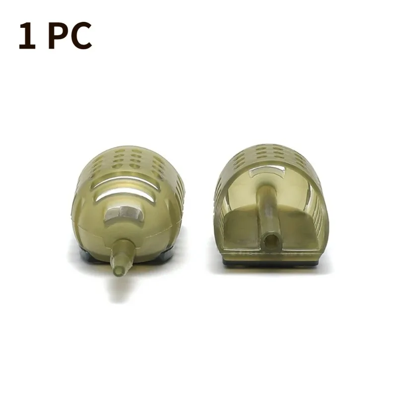 

Carp Fishing Terminal Tackle Boat Shaped Bait Cage Bait Method Feeder Carp Fishing Sinker Trap Feeder Bait Casting