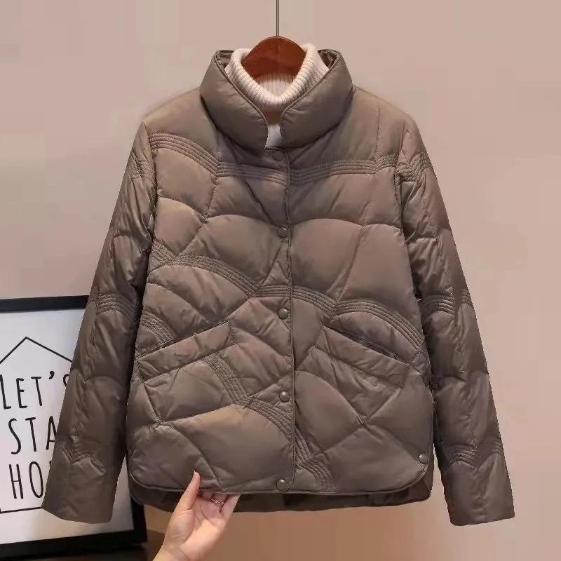 

Women's Winter 2024 New Elegant Temperament Mom Loose Coat Fashion Foreign Aura Short Comfortable Jacket