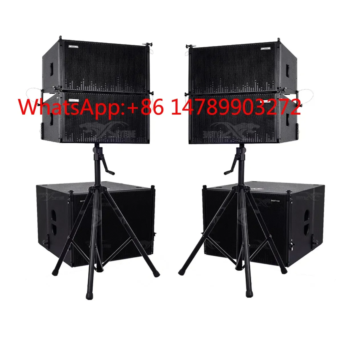 

Vera Upgraded Passive Line Array Speaker System Pro Audio Outdoor Indoor DJ Concert Speaker