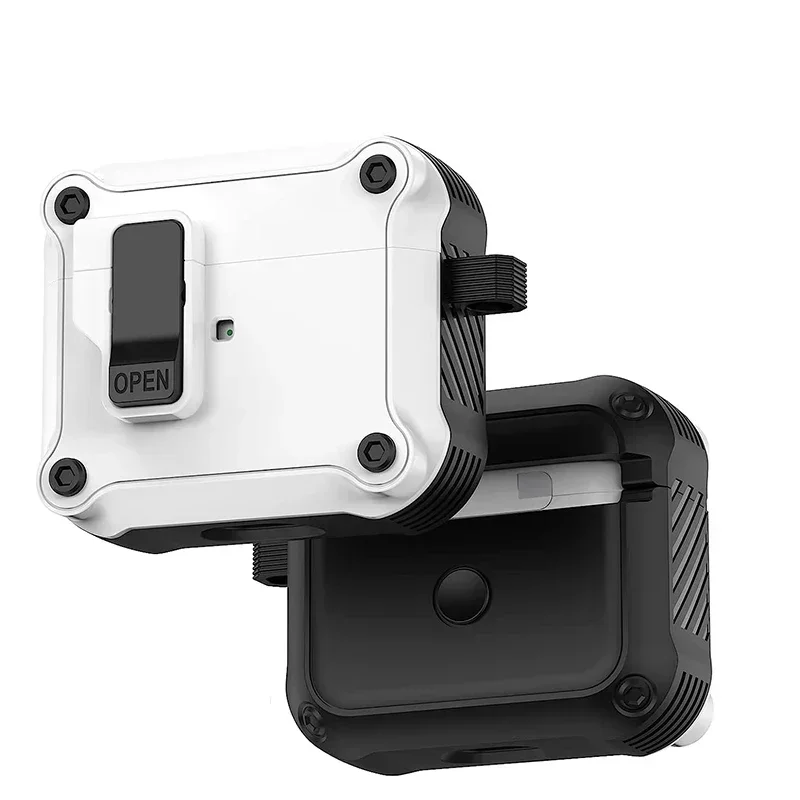 Фонарь для AirPods Pro 2-го 1-го поколения, автоматический защелкивающийся переключатель, безопасный фонарь для Apple AirPods 3, 2, 1