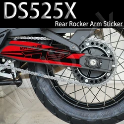 Motorcycle Swing arm Decal Waterproof Rotating Shaft Swingarm Stickers Frosted Protective Accessories For VOGE ds525x DS525X