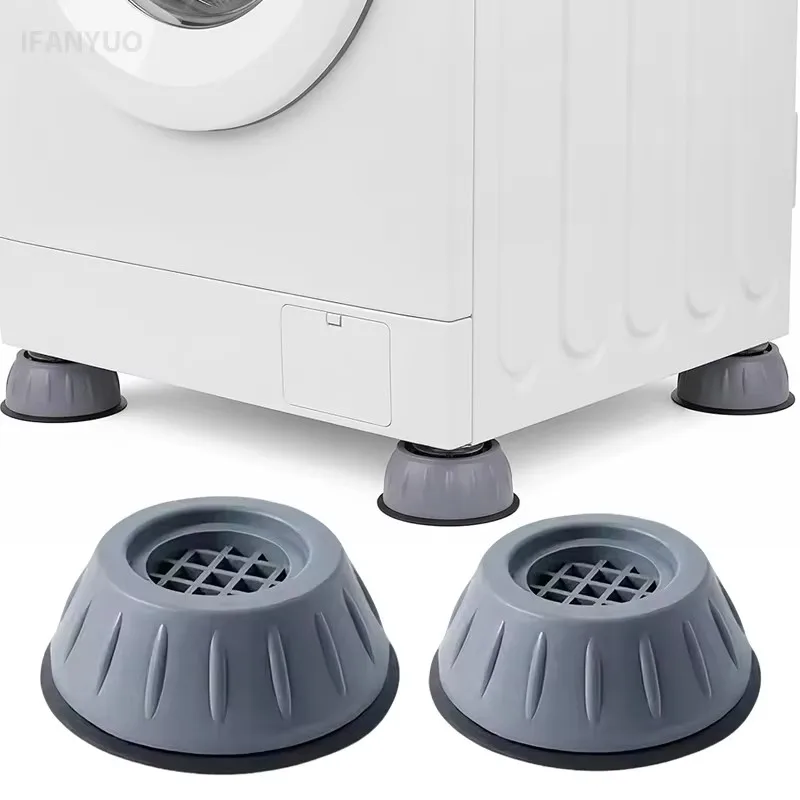 4/12/24/32Pcs Anti Vibration Feet Pads Rubber Mat Slipstop Silent Universal Washing Machine Refrigerator Support Dampers Stand