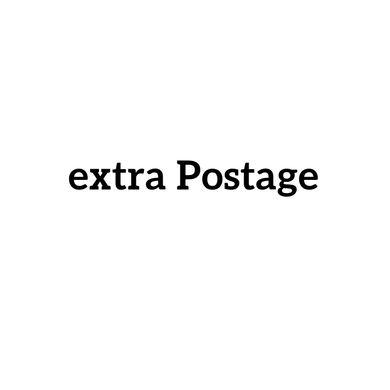 

extra Postage / extra fee